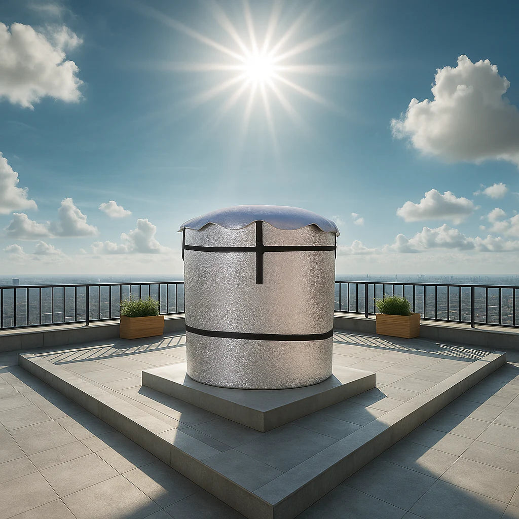 Premium 3-Layer Weather-Resistant Water Tank Insulation Cover