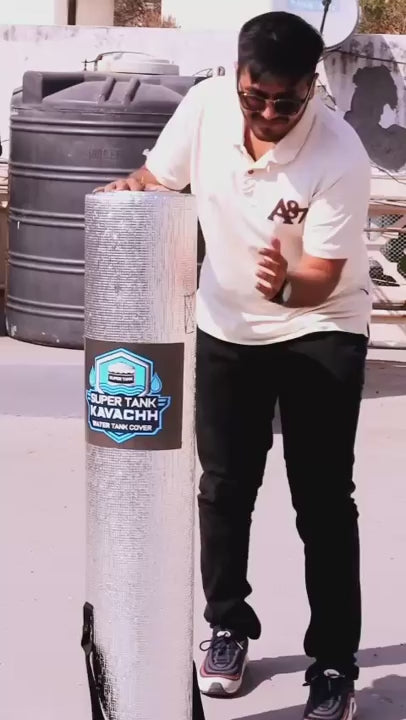 Premium 3-Layer Weather-Resistant Water Tank Insulation Cover